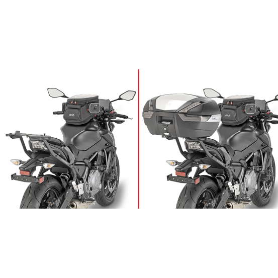 Support top case Givi Monokey - Monolock 4117FZ Kawasaki Z 650 2017-2026
