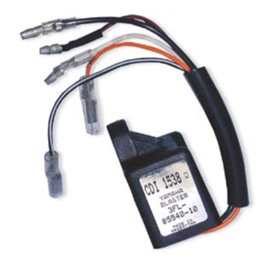 Boitier CDI TECNIUM YAMAHA 200 YFS Blaster 1990-2002