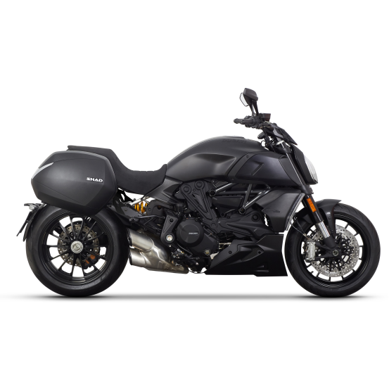 Supports valises latérales SHAD 3P System Ducati Diavel 1260 2019-2024