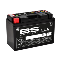 Batterie moto 12v BS YT9-4 SLA activée usine