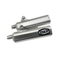 Silencieux DEP Route Suzuki 250 RG MK1-2 ( paire ) 1983-85