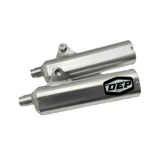 Silencieux DEP Route Suzuki 250 RG MK1-2 ( paire ) 1983-85