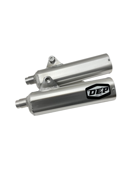 Silencieux DEP Route Suzuki 250 RG MK1-2 ( paire ) 1983-85