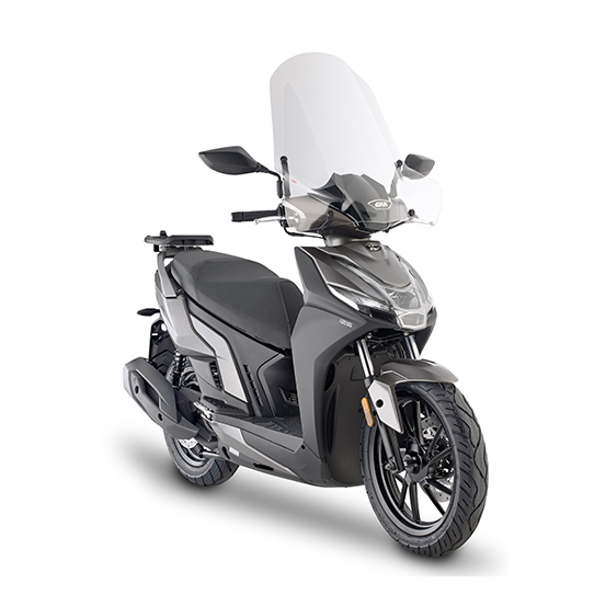 Bulle Givi 440A Kymco Agility 50 - 125 - 150 - 200 R16 2008 - 2013 125 - 200 R16+ 2014 - 2016 - Incolore