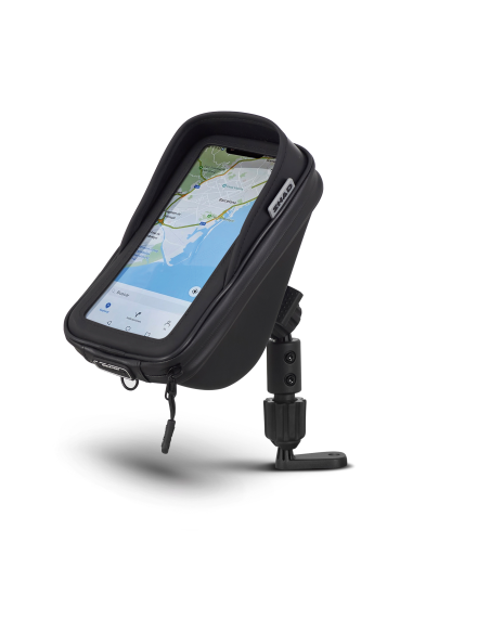 Support de téléphone avec poche SHAD SG76 180x90mm (fixation rétroviseur)