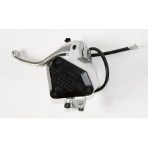 Maitre cylindre d'embrayage radial PR15 BREMBO entraxe 18 - argent