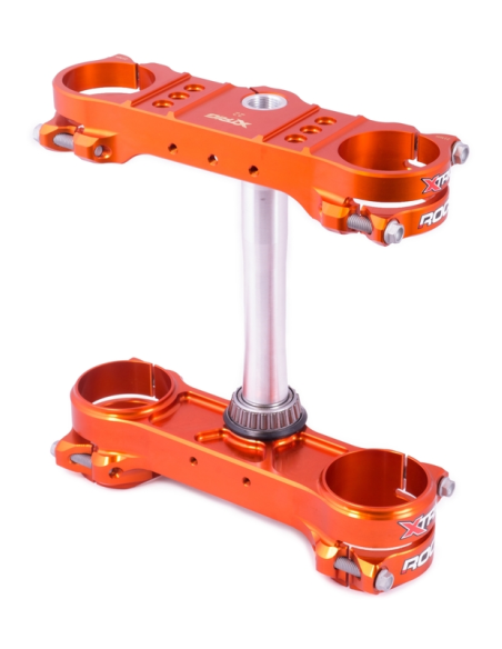 Té de fourche orange ROCS XTRIG KTM SX/SXF/EXC/EXCF OFFSET 22