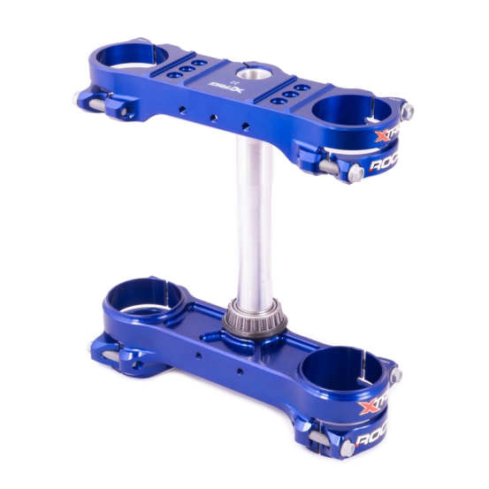 Té de fourche bleu ROCS XTRIG Husqvarna TC/FC TE/FE OFFSET 22