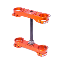 Té de fourche orange ROCS XTRIG KTM 65 SX 2012-2019 Husqvarna 65 TC 2017-2019 OFFSET 22