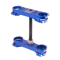 Té de fourche bleu ROCS XTRIG KTM 65 SX 2012-2023 Husqvarna 65 TC 2017-2023 OFFSET 22