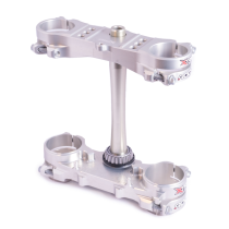 Té de fourche argent ROCS XTRIG Suzuki 250 RMZ 2016-2019 450 RMZ 2013-2016 OFFSET 21,5