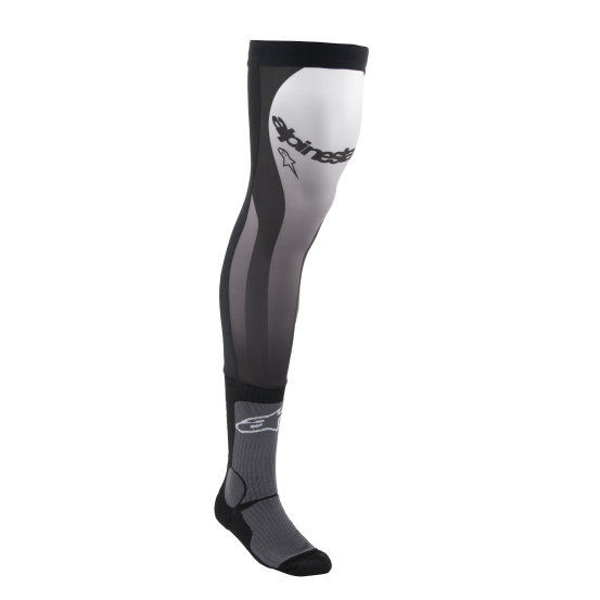 Chaussettes cross Alpinestars Brace - Noir Blanc
