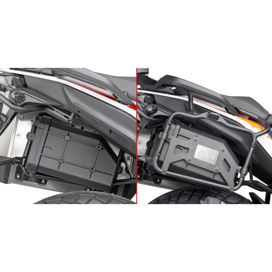 Kit de fixation Tool Box Givi S250 pour support valise KTM - ROYAL ENFIELD