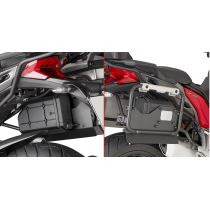 Kit de fixation Tool Box Givi S250 pour support valise PLR7411CAM DUCATI Multistrada 1260 2018 - 2020