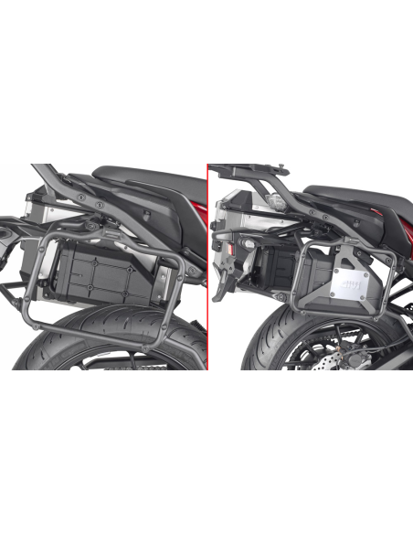 Kit de fixation Tool Box Givi TL2148KIT Yamaha TRACER 700 2020-2024