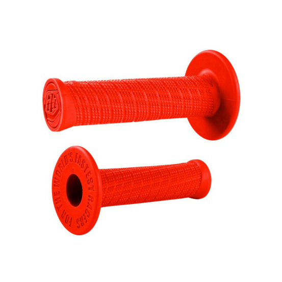 Poignées moto ODI MX Troy Lee Design - Rouge