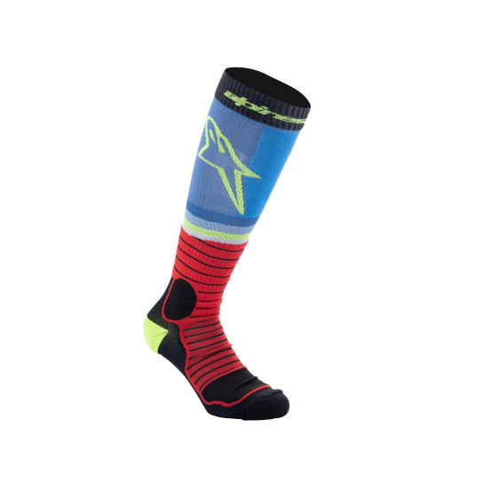 Chaussettes cross Alpinestars MX Pro - Noir Rouge Bleu