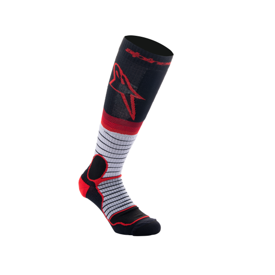 Chaussettes cross Alpinestars MX Pro - Noir Gris Rouge