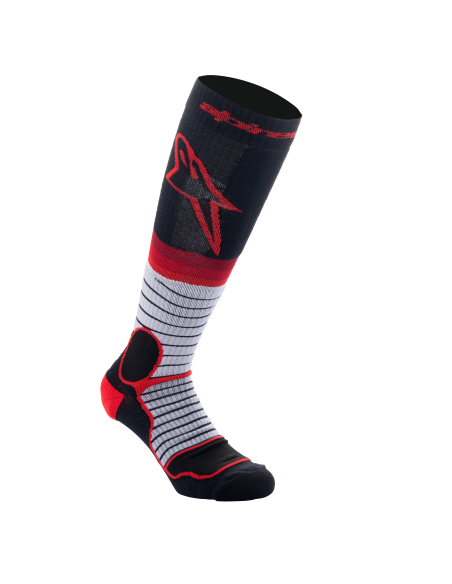 Chaussettes cross Alpinestars MX Pro - Noir Gris Rouge