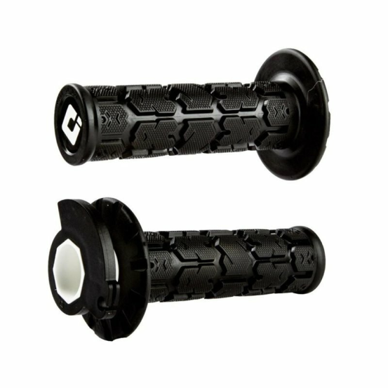 Poignées moto ODI V2 Lock-on ROGUE 2T/4T - Noir
