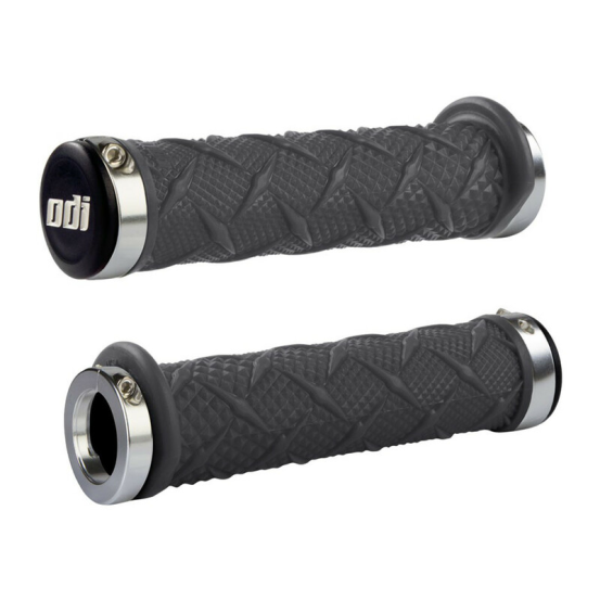 Poignées quad ODI Lock-on XTREM - Gris