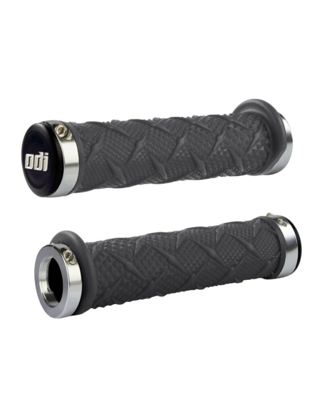 Poignées quad ODI Lock-on XTREM - Gris