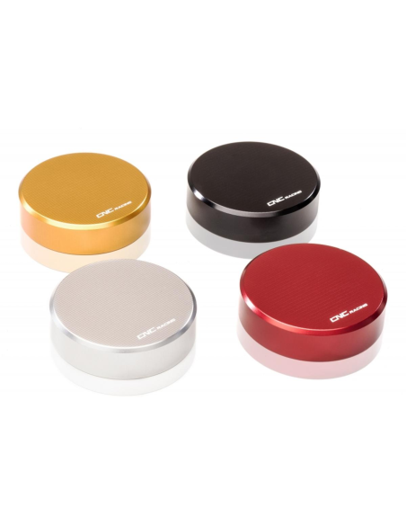 Couvercle de réservoir de liquide de frein avant ou d'embrayage CNC RACING - Couleur argent M37 x 4