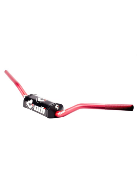 Guidon Motocross 28,6mm ODI Flight High Rouge