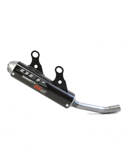 Silencieux DEP YAMAHA 125 YZ 2022 shorty noir
