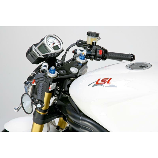 Guidons bracelets LSL relevés 1050 Speed Triple 2005-2007