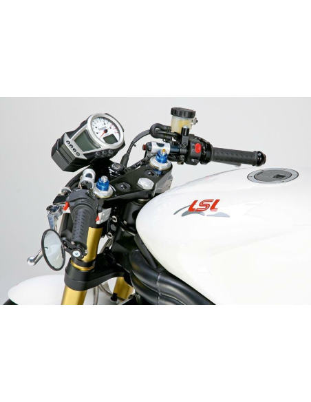 Guidons bracelets LSL relevés 1050 Speed Triple 2005-2007