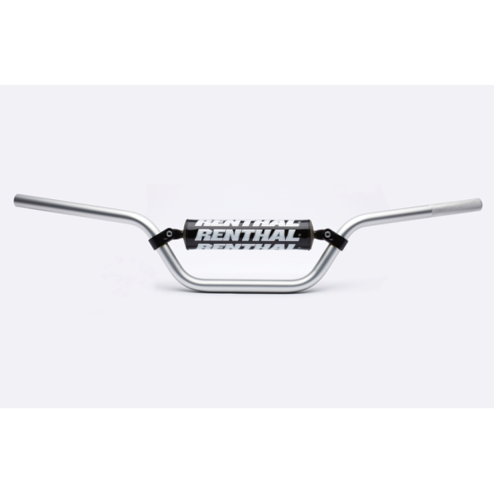 Guidon RENTHAL CLASSIC Ø22.2 mm quad haut Argent