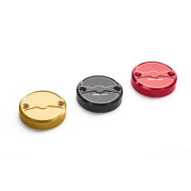 Couvercle de réservoir de liquide de frein CNC RACING - Rouge diamètre 56mm