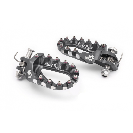 Repose pied S3 PARTS HardRock Titane YAMAHA 700 TENERE 2019 -2024