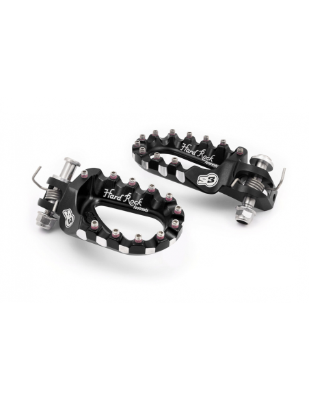 Repose pied S3 PARTS HardRock Noir YAMAHA 700 TENERE 2019 -2024