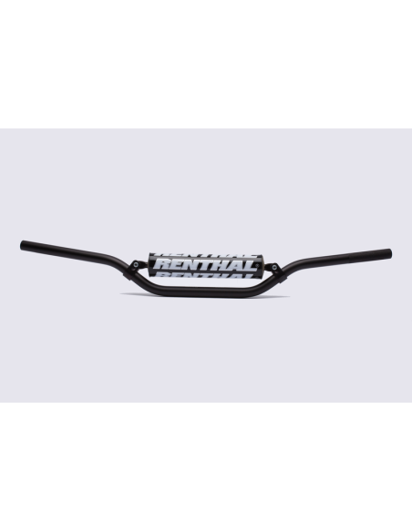 Guidon RENTHAL CLASSIC Ø 22.2 mm enduro moyen Noir