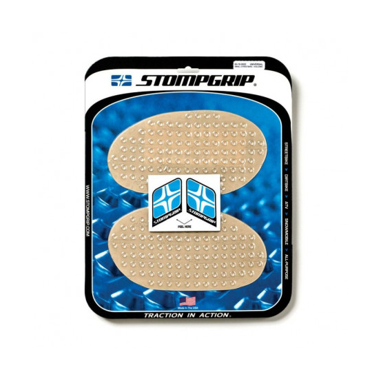 Grip adhésif de réservoir universel transparent STOMPGRIP - Petit
