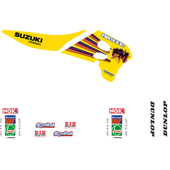 Kit déco Tecnosel Replica Suzuki 125 / 250 RM 1993-95