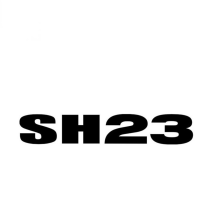 Logo SHAD SH23 look Aluminium