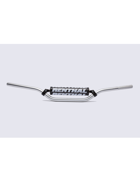 Guidon RENTHAL CLASSIC Ø 22.2 mm Cross haut T5.5 Argent