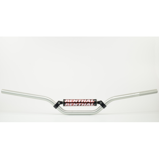 Guidon RENTHAL CLASSIC Ø22.2 mm Trial haut (6.0) argent