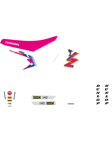 Kit déco Tecnosel Replica Yamaha 125/250 YZ 1993-95