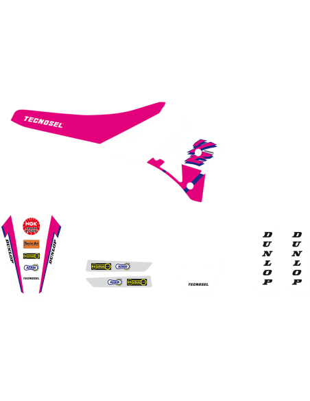 Kit déco Tecnosel Origine Yamaha 250 YZ 1992
