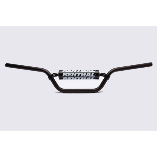 Guidon RENTHAL CLASSIC Ø22.2 mm quad bas Noir