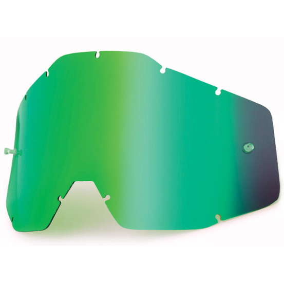 Ecran pour masque cross 100% Racecraft 1/Accuri 1/Strata 1 - Iridium Vert