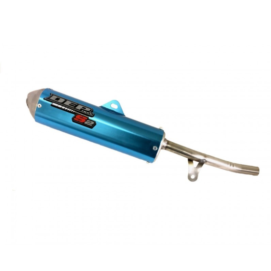 Silencieux DEP Bleu Yamaha 125 DTR RE 2004-2006