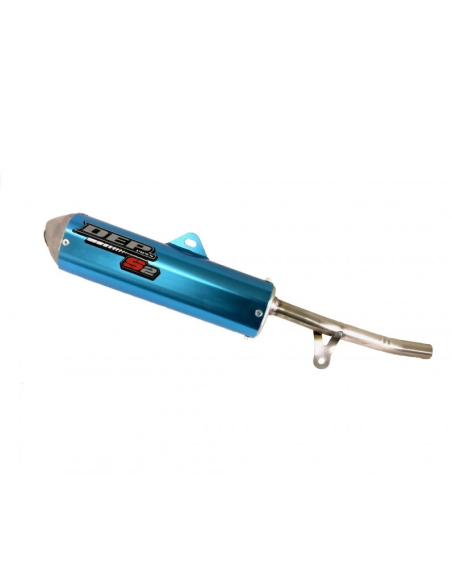 Silencieux DEP Bleu Yamaha 125 DTR RE 2004-2006