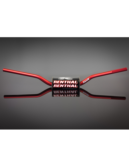 Guidon Renthal FATBAR Ø 28.6 mm Honda CRF type origine 2019 Rouge