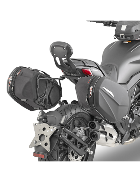 Supports de sacoches cavalières et Easylock Givi BENELLI 502 C 2019 - 2021