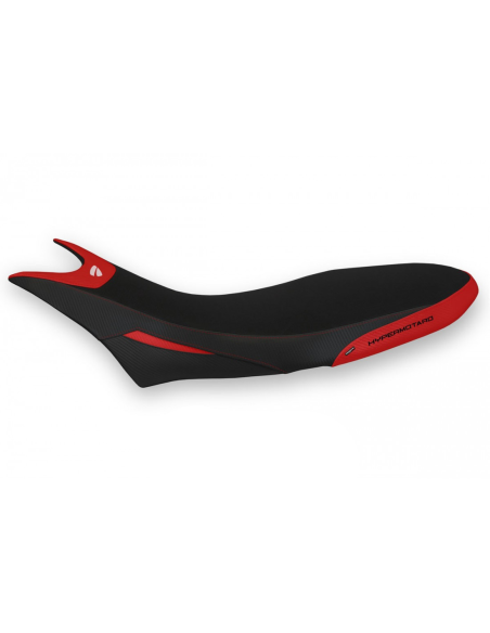 Housse de selle rouge TAPPEZZERIA - Avec logo brodé - DUCATI HYPERMOTARD 950 2019-22